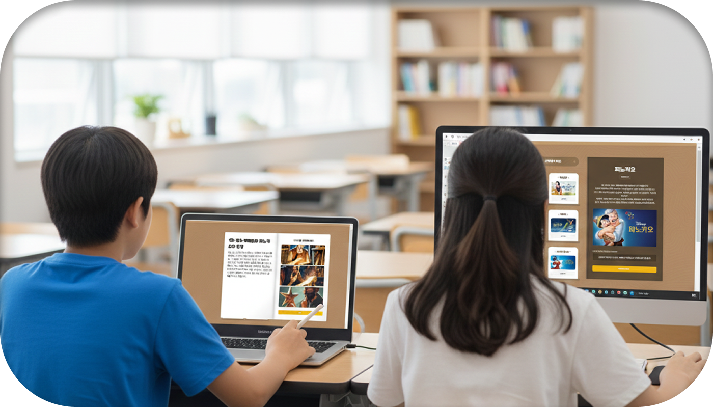 동화 숏폼 제작 플랫폼 - 대표 이미지